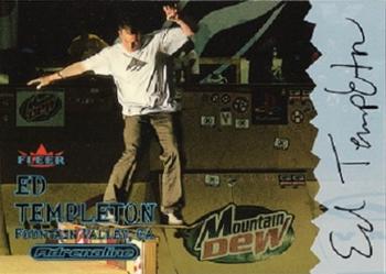 2000 Fleer Adrenaline - Autographs #A Ed Templeton Front